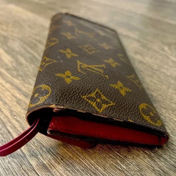 Louis Vuitton Brown x Poppy LV Heritage Monogram Wallet - Picture 8 of 9
